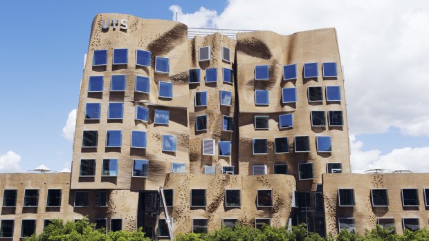 The Dr Chau Chak Wing building at the University of Technology, Sydney.