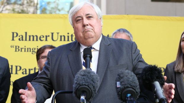 PUP leader Clive Palmer.