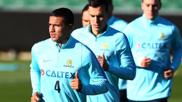 City's marquee man Tim Cahill.