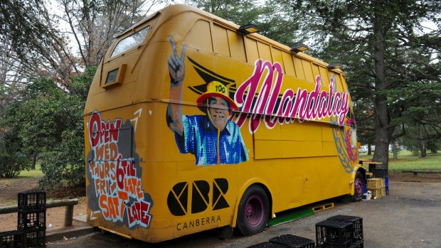 The Mandalay Bus in Braddon.