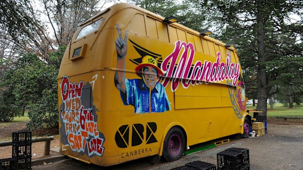 The Mandalay Bus in Braddon.