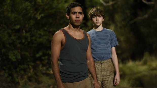 Levi Miller and Aaron L. McGrath as Charlie and Jasper in the hotly anticipated film adaptation of Jasper Jones. 