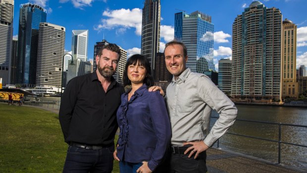 Nathan Mayfield, Tracey Robertson and Leigh McGarth from Hoodlum Entertainment will create the first Netflix Original to be shot in Australia.