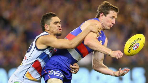 The last match between the Western Bulldogs and Adelaide, the 2015 Elimination Final, was an absolute cracker.
