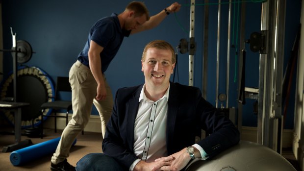 Jason Pilgrim runs multiple businesses including a physiotherapy practice called In2Motion in Richmond.