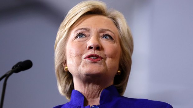 Democratic presidential candidate Hillary Clinton last week.