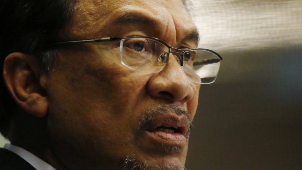 Sentenced to five years in jail on a "sodomy" charge: Malaysian opposition leader Anwar Ibrahim.