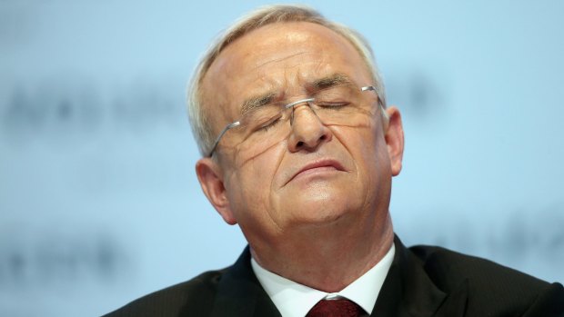 Volkswagen CEO Martin Winterkorn: 'I am clearing the way for this fresh start with my resignation.'