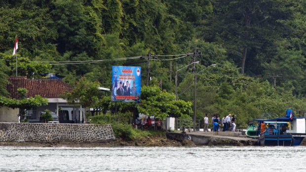Nusakambangan prison island where Andrew Chan and Myuran Sukumaran await the firing squad.