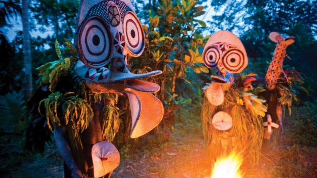 The colourful Warwagira Mask Festival in, Rabaul, Papua New Guinea.