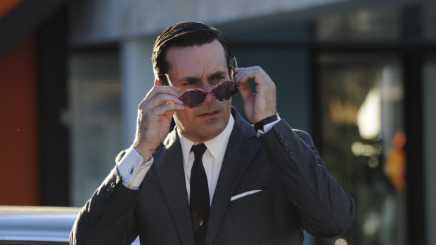 Don Draper (Jon Hamm) in the hit series Mad Men: Having a dress code wasn't such a bad thing for men. 