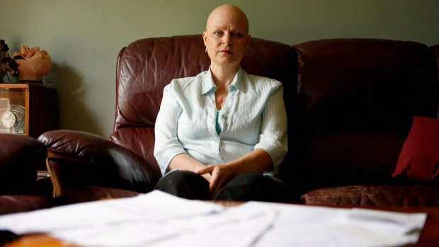 Out-of-pocket: Sharon Driessen, 48, has spent about $15,000 on treatment since being diagnosed with secondary breast cancer in November 2012.