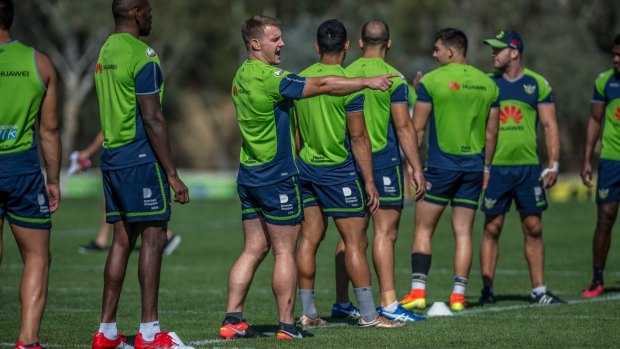 Canberra Raiders lock Luke Bateman expects Dave Taylor to be wearing lime green this season.