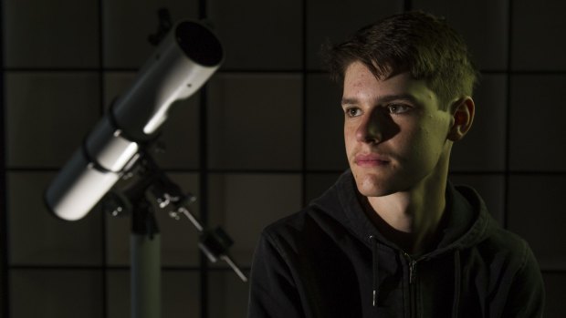 Year 9 student Jack Batten won the UNSW First Light Project, part of an international competition in which students nominate the first image to be taken by a newly commissioned telescope.