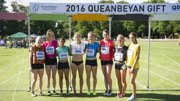 There are just 12 entrants in the women's Queanbeyan Gift this year.