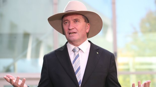 Deputy Prime Minister Barnaby Joyce. 