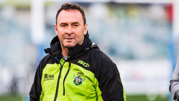 Ricky Stuart's only focus is on beating the Storm and ensuring the Raiders play finals footy next year.