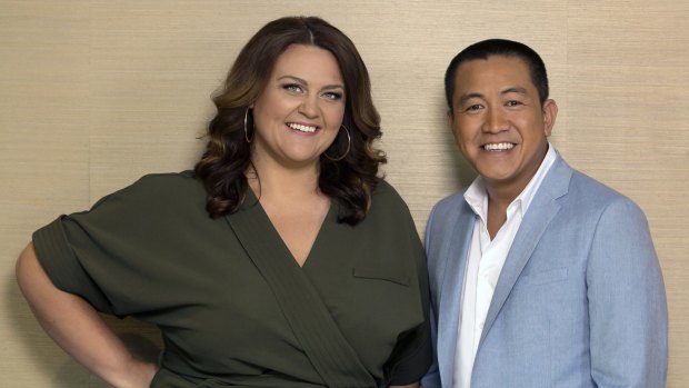 Chrissie Swan and Anh Do are the hosts of Long Lost Family.