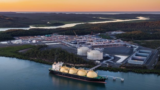 The Queensland LNG project Gladstone