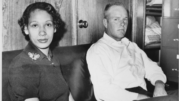 The real Mildred and Richard Loving in 1965.