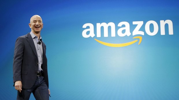 Amazon founder Jeff Bezos was made up to $US7 billion richer on paper following the firm's surprise profits.
