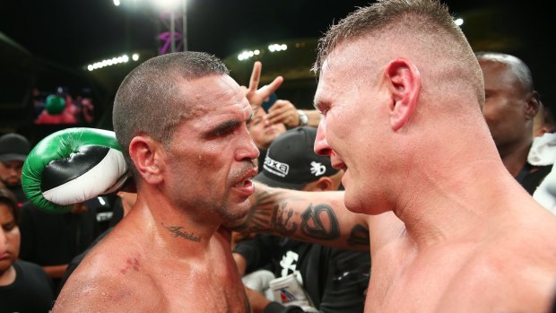 Appeal: Anthony Mundine lost the fight to Danny Green.