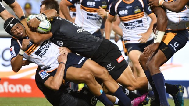 The Brumbies clawed out a gutsy win agains the Sharks to ignite their season. 