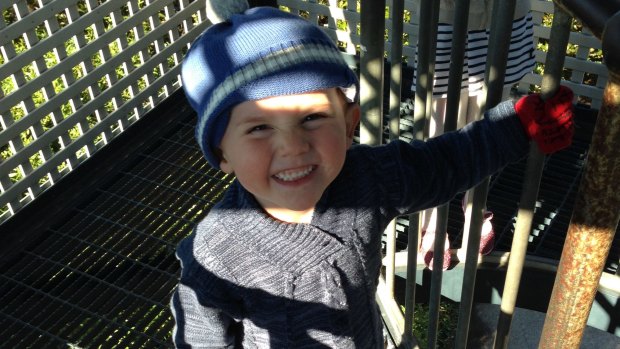 A newly released image of missing boy William Tyrrell.