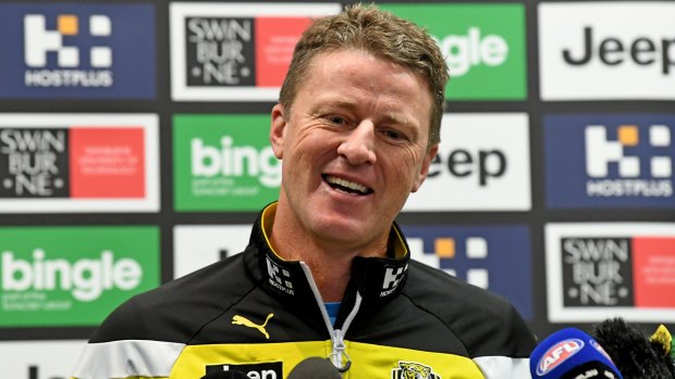 Damien Hardwick says Richmond no longer have to rely on their big names.