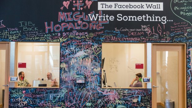 The Facebook Wall.