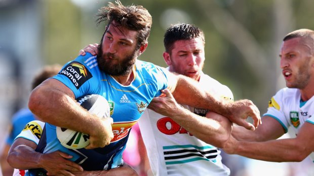 Dave Taylor is working hard to get ready for the Canberra Raiders' pre-season.