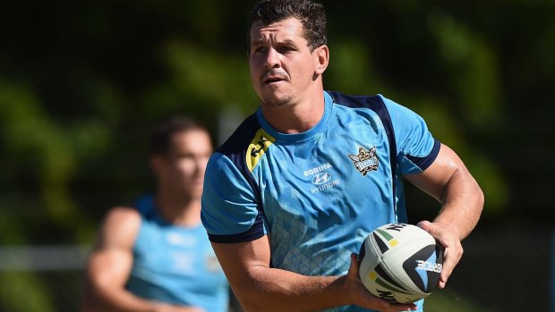 Missed out: Greg Bird has been overlooked for the position of Gold Coast Titans captain.