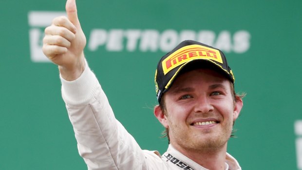 'We are just the best': Mercedes driver Nico Rosberg.
