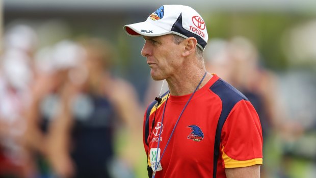 Crows coach Phil Walsh says he's not on a crusade. 
