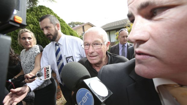 Roger Rogerson at the time of his arrest in May 2014. 