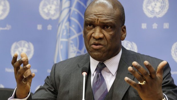 John Ashe, the former ambassador to the UN for Antigua and Barbuda, is accused of taking $US1.3 million in bribes.