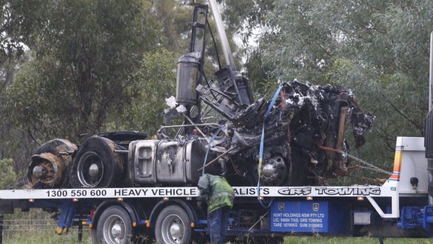 Sydney Traffic M7 Re Opened After Fiery Truck Crash At Dean Park