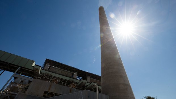 The Liddell coal-fired power station.