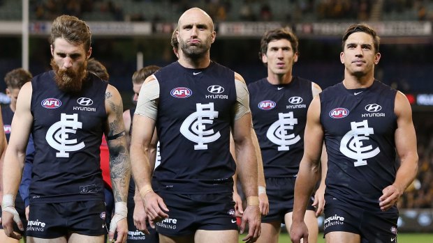 Under pressure, still balanced: Chris Judd (above), after Friday night’s loss, is one player who has  interests away from the game.