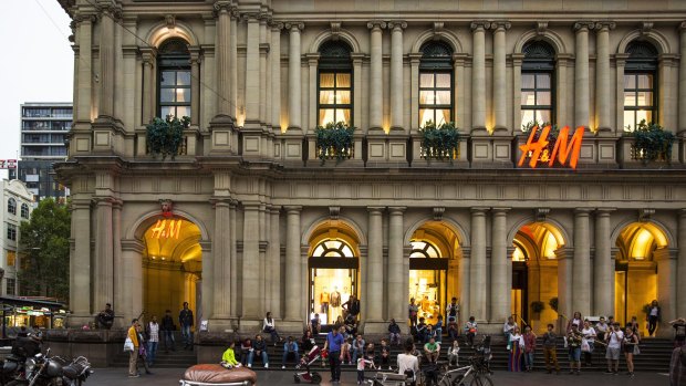 The GPO in Bourke Street Mall is now a shopping arcade.