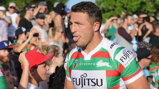 Still the one: Sam Burgess year away from league hasn't affected his Ultimate League standing.