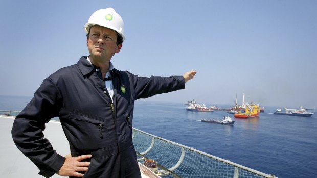 Then BP chief executive Tony Hayward faced criticism over his response to the Deepwater Horizon disaster.