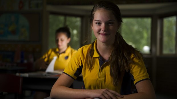 Covernant Christian School Year 10 students Shannon Buckpitt and Ellyn Cilliers have helped their school buck the ACT trend.