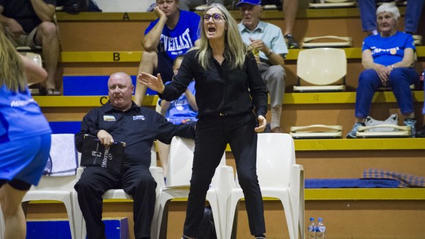 Canberra Capitals coach Carrie Graf will hope the team canget past the 24-hour turnaround.