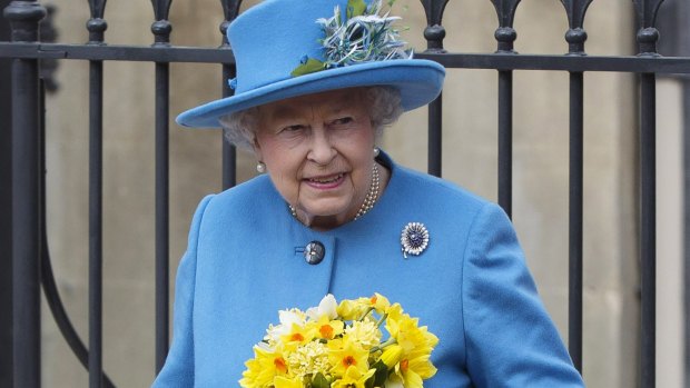 Definitely still alive: Buckingham Palace was quick to respond to a tweet that the Queen had died. 