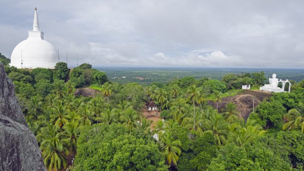 World's first wildlife sanctuary: Mihintale National Park is 13 kilometres east of the ruins of Anuradhapura.  