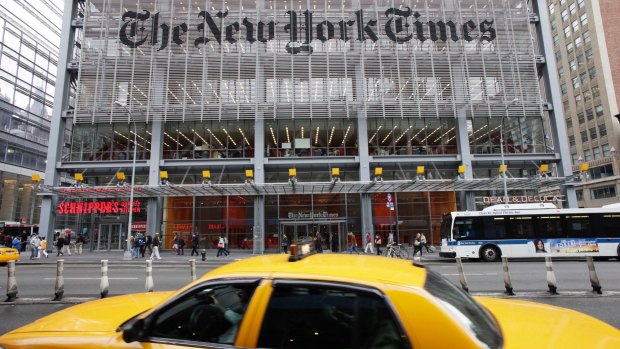 The New York Times helped slow the stampede of online news when it reported on Donald Trump's taxes.