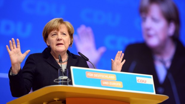 German Chancellor Angela Merkel has attracted deep criticism, even from her own party, for her moral leadership and open-door policy to refugees.