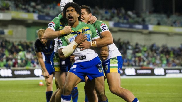 Raider of the Year Sia Soliola hopes his versatility will become an asset to the Canberra side.