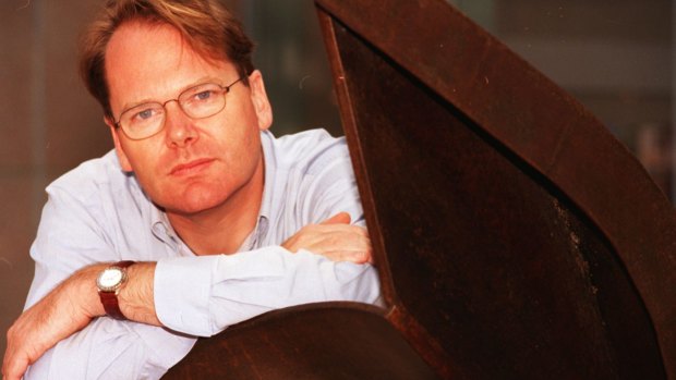 ABC radio presenter Mark Colvin, pictured in 1997, battled with ill health for the past two decades. 